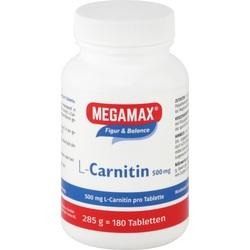 Abbildung klein von Megamax L-Carnitin 500mg