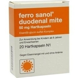Abbildung klein von Ferro Sanol Duodenal Mite 50mg Magensaftres. Hkp