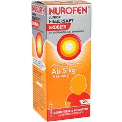 Abbildung von Nurofen Junior Fiebersaft Erdbeer 2% Sue