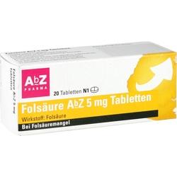 Abbildung klein von Folsure Abz 5mg Tabletten