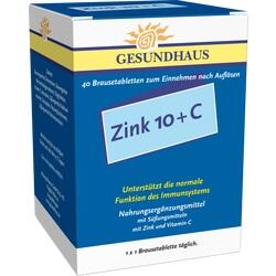 Abbildung klein von Zink 10+C Brausetabletten