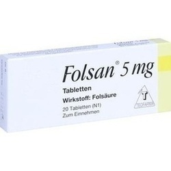 Abbildung klein von Folsan 5mg