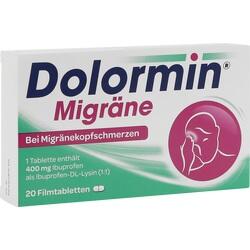 Abbildung von Dolormin Migräne Filmtabletten