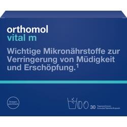 Abbildung von Orthomol Vital M 30granulat Kapseln Kombipackung