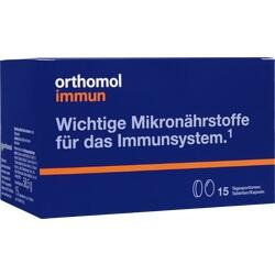 Abbildung von Orthomol Immun Tabletten Kapseln 15beutel Kombipackung