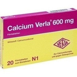 Abbildung klein von Calcium Verla 600mg