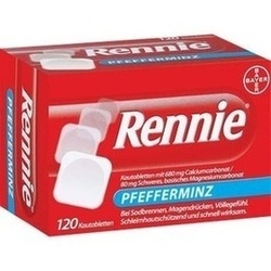 Abbildung von Rennie Kautabletten