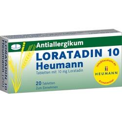 Abbildung von Loratadin 10 Heumann Tabletten