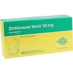 Abbildung klein von Zinkbrause Verla 25mg