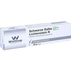 Abbildung von Schwarze Salbe 20% Lichtenstein N