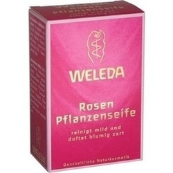 Abbildung von Weleda Rosen Pflanzenseife Sei