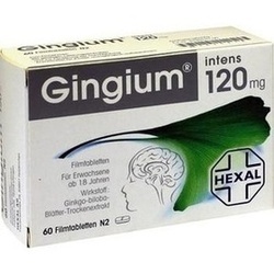 Abbildung von Gingium Intens 120 Filmtabletten