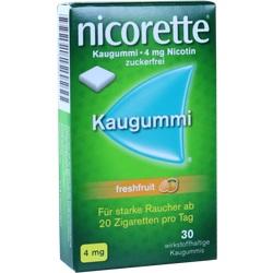 Abbildung klein von Nicorette 4mg Freshfruit Kaugummi