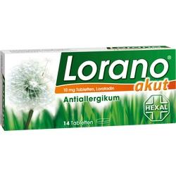 Abbildung von Lorano Akut Tabletten