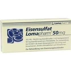 Abbildung klein von Eisensulfat Lomapharm 50mg