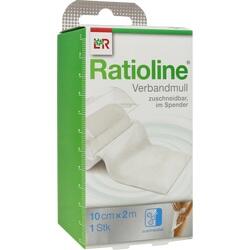 Abbildung klein von Ratioline Acute Verbandmull Gerollt 10cmx2m