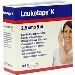 Abbildung klein von Leukotape K 2.5cm Hautfarbend