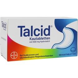 Abbildung von Talcid Kautabletten