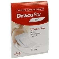 Abbildung klein von Dracopor Wundverband Steril 5cmx7.2cm