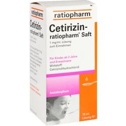 Abbildung von Cetirizin-ratiopharm Saft