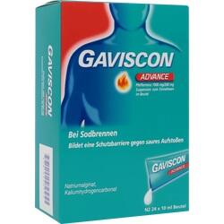 Abbildung von Gaviscon Advance Pfefferminz Suspension