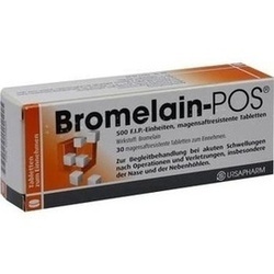 Abbildung von Bromelain Pos Tabletten