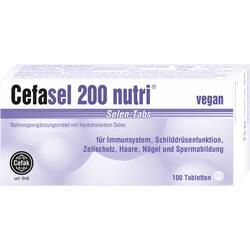 Abbildung klein von Cefasel 200 Nutri Selen-Tabs