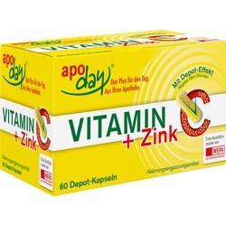 Abbildung von Vitamin C + Zink Depot Kapseln