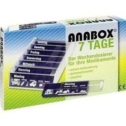 Abbildung von Anabox 7 Tage Wochendosierer Blau