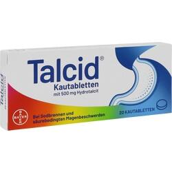Abbildung von Talcid Kautabletten