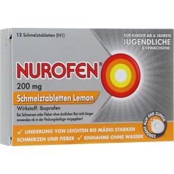 Abbildung von Nurofen 200mg Schmelztabletten Lemon Smt