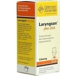 Abbildung klein von Laryngsan Plus Zink
