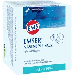 Abbildung klein von Emser Nasenspülsalz Physiologisch Beutel