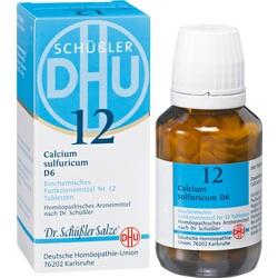 Abbildung klein von Biochemie Dhu 12 Calcium Sulfuricum D 6