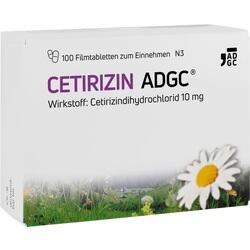 Abbildung von Cetirizin-adgc Filmtabletten