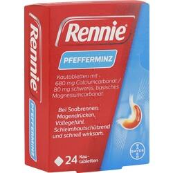 Abbildung von Rennie Kautabletten