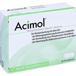 Abbildung klein von Acimol Mit Ph-Teststreifen