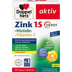 Abbildung klein von Doppelherz Zink 15mg + Histidin Depot