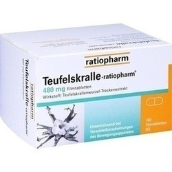 Abbildung von Teufelskralle-ratiopharm Filmtabletten