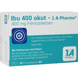 Abbildung von Ibu 400 Akut - 1a Pharma Filmtabletten