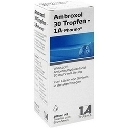 Abbildung von Ambroxol 30 Tropfen-1a Pharma Lösung