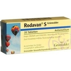 Abbildung von Rodavan S Grünwalder Tabletten