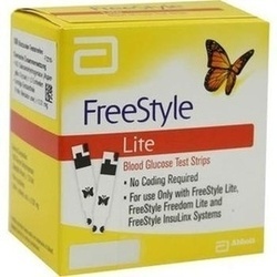 Abbildung von Freestyle Lite Teststreifen Ohne Codieren
