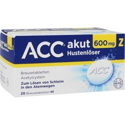 Abbildung von Acc Akut 600 Z Hustenlöser Brausetabletten