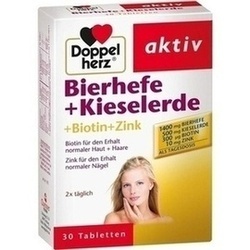 Abbildung von Doppelherz Bierhefe + Kieselerde Tabletten