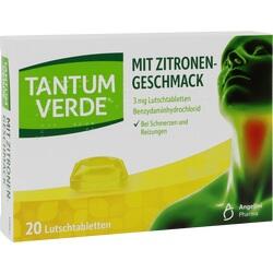 Abbildung von Tantum Verde 3mg Mit Zitronengeschmack Lutschtabletten
