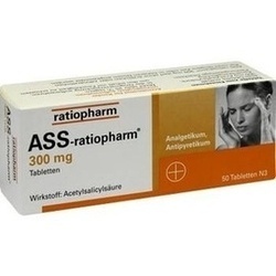 Abbildung von Ass-ratiopharm 300mg Tabletten