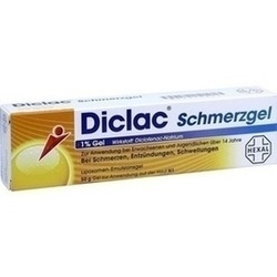 Abbildung klein von Diclac Schmerzgel 1% Gel