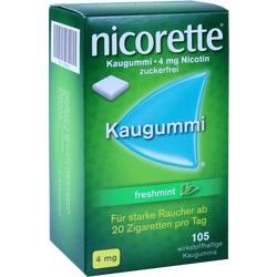 Abbildung klein von Nicorette Freshmint Kaugummi 4mg