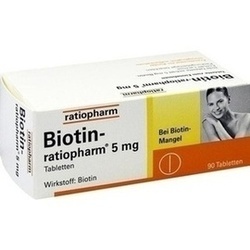 Abbildung von Biotin-ratiopharm 5 Mg Tabletten